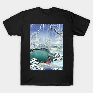 Snow in Kyoto T-Shirt